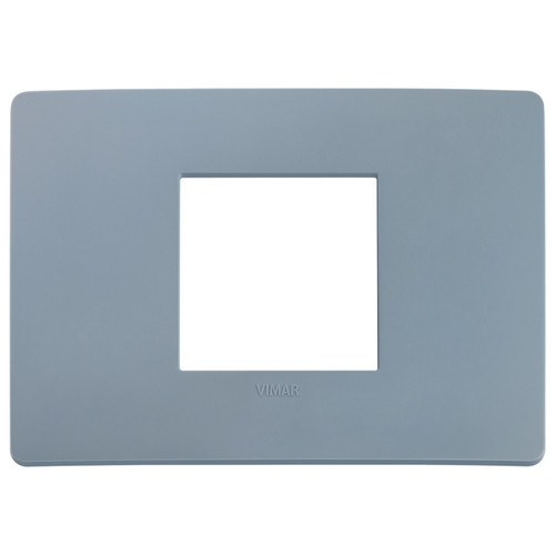 Vimar Plana 2-Central-Module Cover Plate, 120x80x9mm, IP00, Clamp Mount