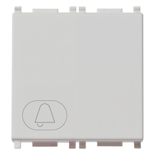 Vimar Plana 1P NO 10A Push Button, 250V, Lightable, IP40
