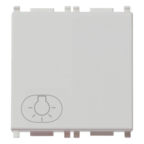 Vimar Plana 1P NO 10A Push Button, 250V, Lightable, IP40