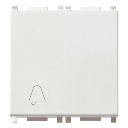 Vimar Plana 1P NO 10A Push Button, 250V, Lightable, IP40