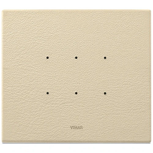 Vimar Eikon 3-Module Electronic Cover Plate, Horizontal or Vertical Mount