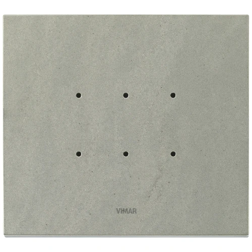 Vimar Eikon 3-Module Electronic Cover Plate, Horizontal or Vertical Mount