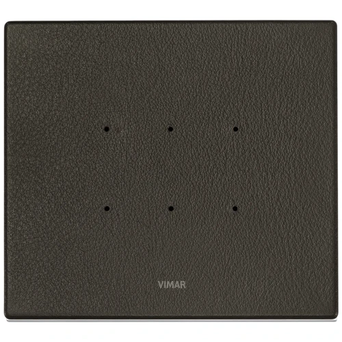 Vimar Eikon 3-Module Electronic Cover Plate, Horizontal or Vertical Mount