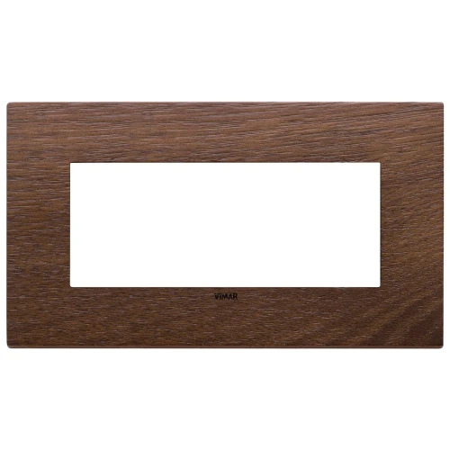 Vimar EIKON 5-Module British Standard Cover Plate, 159.3 x 90 mm, Clamp Mounting
