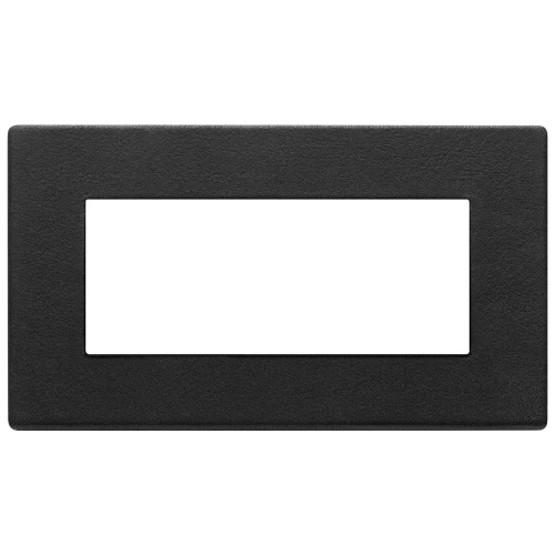 Vimar EIKON 5-Module British Standard Cover Plate, 159.3 x 90 mm, Clamp Mounting