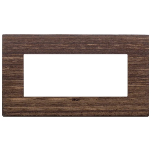 Vimar EIKON 5-Module British Standard Cover Plate, 159.3 x 90 mm, Clamp Mounting