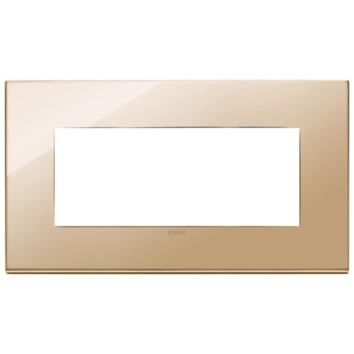 Vimar EIKON 5-Module British Standard Cover Plate, 159.3 x 90 mm, Clamp Mounting