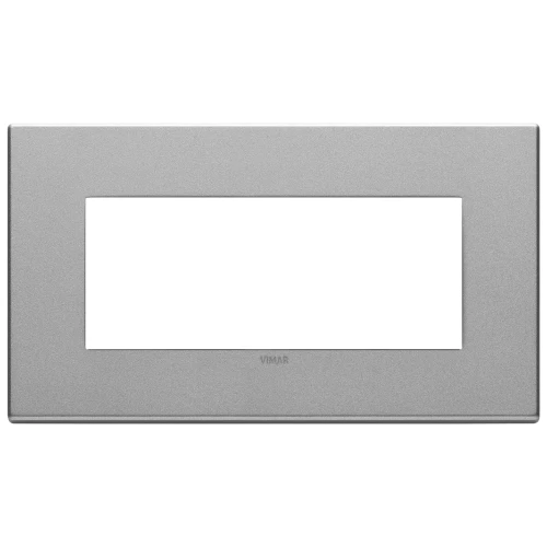 Vimar EIKON 5-Module British Standard Cover Plate, 159.3 x 90 mm, Clamp Mounting