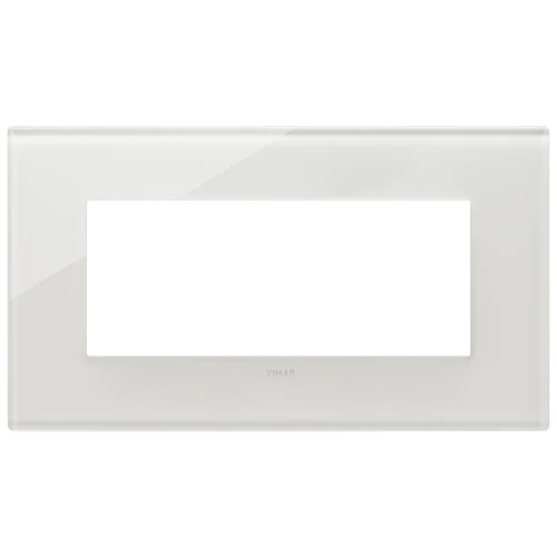 Vimar EIKON 5-Module British Standard Cover Plate, 159.3 x 90 mm, Clamp Mounting