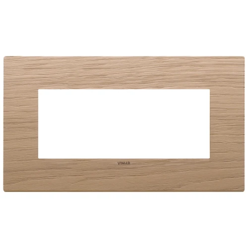 Vimar EIKON 5-Module British Standard Cover Plate, 159.3 x 90 mm, Clamp Mounting