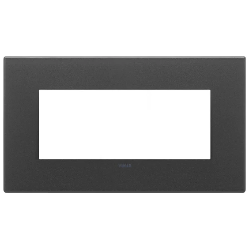 Vimar EIKON 5-Module British Standard Cover Plate, 159.3 x 90 mm, Clamp Mounting
