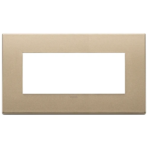 Vimar EIKON 5-Module British Standard Cover Plate, 159.3 x 90 mm, Clamp Mounting