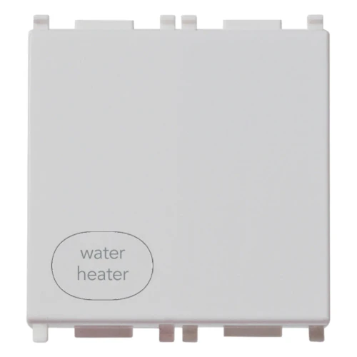 Vimar Plana 2P 20AX 1-Way Switch, 250V, IP40, Flush Mount