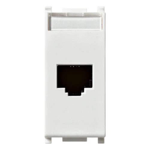 Vimar Plana RJ45 Netsafe Outlet, T568A/B Universal Wiring