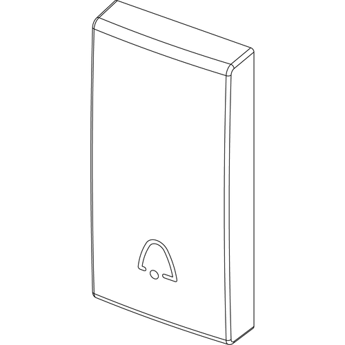 Vimar ARKÉ 1-Module Interchangeable Lightable Button, IP40
