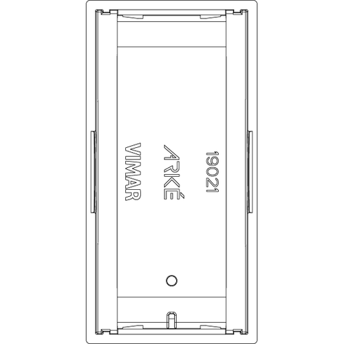 Vimar ARKÉ 1-Module Interchangeable Lightable Button, IP40