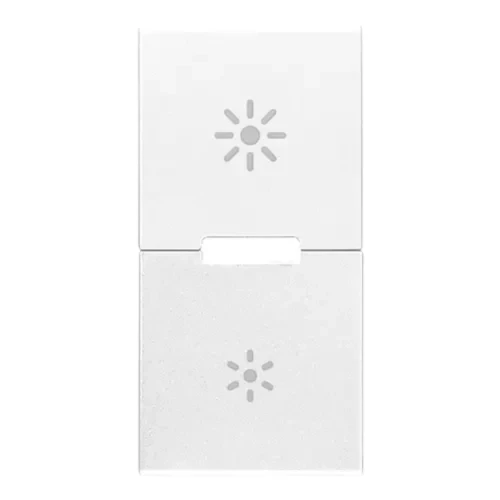 Vimar EIKON Spare 1-Module Interchangeable Button, Thermoplastic