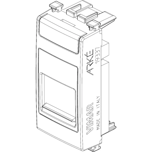 Vimar ARKÉ RJ45 Keystone Adaptors and RJ45 Cat6 UTP Outlets