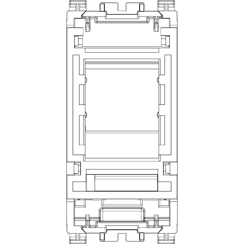 Vimar ARKÉ RJ45 Keystone Adaptors and RJ45 Cat6 UTP Outlets