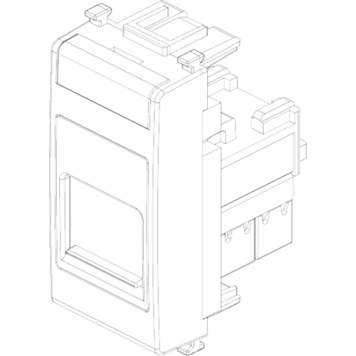 Vimar Plana RJ45 Keystone Adaptor