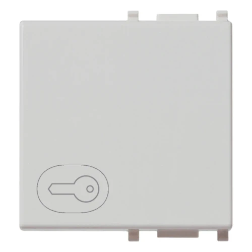Vimar Plana Interchangeable 2-Module Button, Lightable, IP40