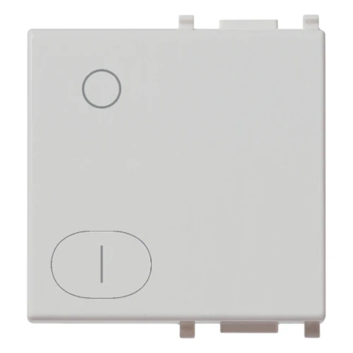 Vimar Plana Interchangeable 2-Module Button, Lightable, IP40