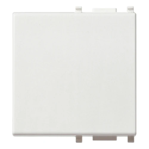Vimar Plana Interchangeable 2-Module Button, Lightable, IP40