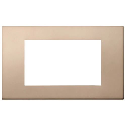 Vimar LINEA 4-Module Cover Plate, Horizontal or Vertical Mount, 146.6 x 88 mm
