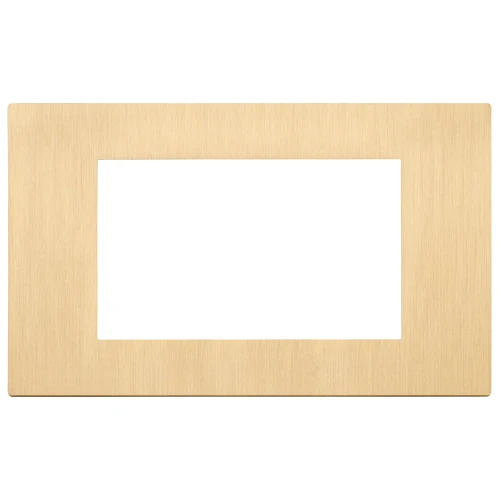 Vimar LINEA 4-Module Cover Plate, Horizontal or Vertical Mount, 146.6 x 88 mm