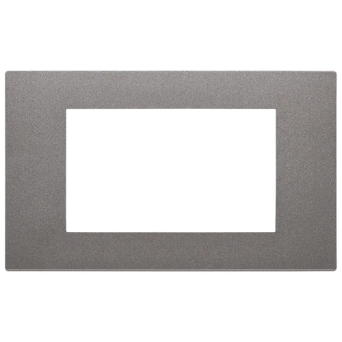 Vimar LINEA 4-Module Cover Plate, Horizontal or Vertical Mount, 146.6 x 88 mm