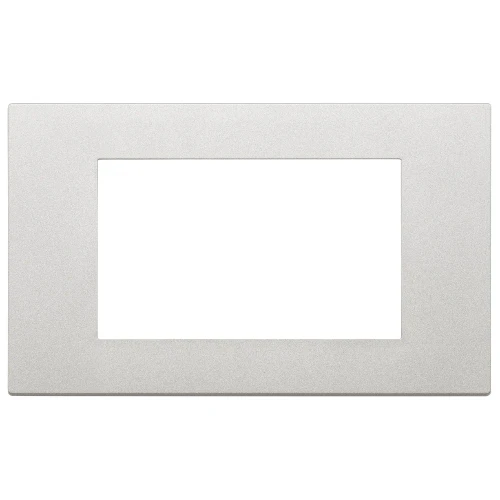 Vimar LINEA 4-Module Cover Plate, Horizontal or Vertical Mount, 146.6 x 88 mm