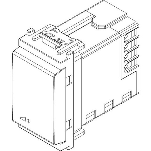 Vimar IDEA Slave Dimmer, Universal and LED Retrofit, Flush-Mounted, IP40