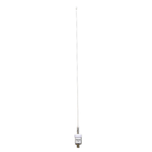 Shakespeare - VHF 36" 5242-A SS Whip Low Profile End-Fed Antenna - No Cable