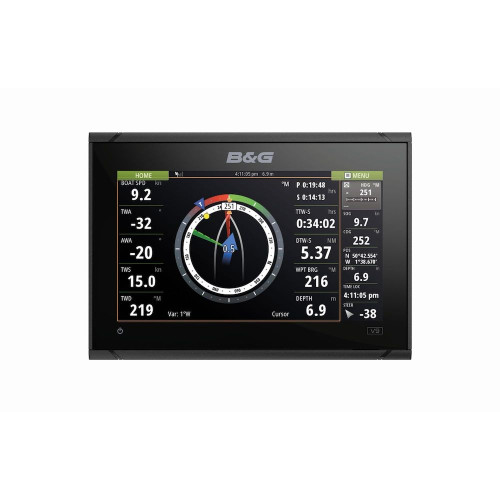 B&G Vulcan Chartplotter, Touchscreen, NMEA 2000, Wi-Fi, 10 Hz GPS