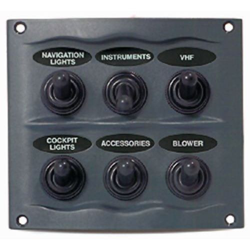 BEP Marine - 900-6WP 6 Way Switch Panel