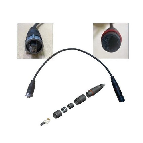 Furuno - 0.5M Waterproof RJ45 Male to RJ45 Adapter Cable