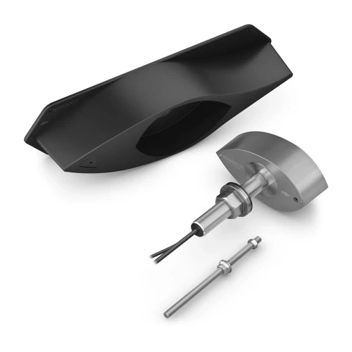 Garmin Panoptix PS70 Thru-Hull Live Sonar Transducer, RapidReturn Sonar, 800W, 190-210 kHz, 120 x 8 deg Beam, 1000 ft