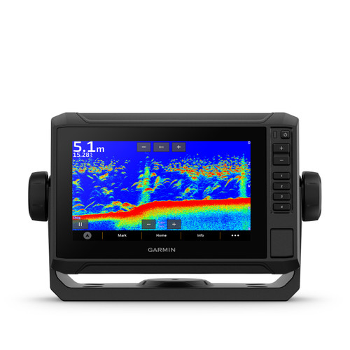 Garmin ECHOMAP UHD2 72sv 7in Chartplotter/Fishfinder, Worldwide Basemap, GT54-TM Transducer, ClearVu/SideVu Sonar, NMEA 2000, Wi-Fi, Multi-Band GPS