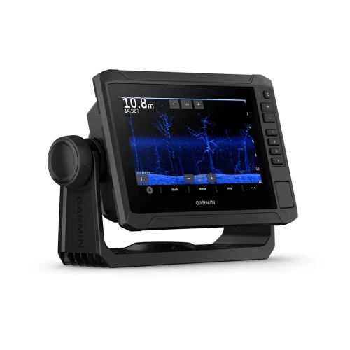 Garmin ECHOMAP UHD2 75sv Chartplotter/Fishfinder, 7 in Touchscreen with Keyed Assist, Garmin Navionics+ Canada Inland and Coastal Maps, GT54-TM Transducer, ClearVü and SideVü Sonar, Wi-Fi, NMEA 2000, IPX7