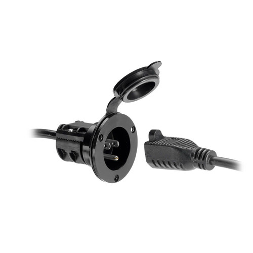 Minn Kota - MKR-21 AC Power Port - Black