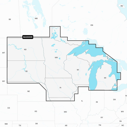 Navionics - Plus NAUS005R U.S. North microSD