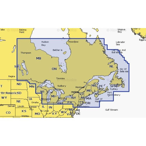 Navionics - Platinum+ NPUS012R Canada, East & Great Lakes microSD