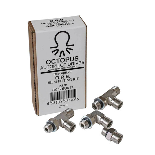 Octopus Autopilot Drives - ORB Helm Fitting Kit