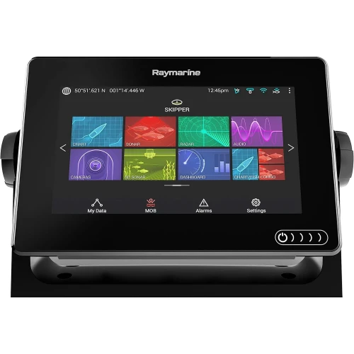 Raymarine Axiom 7 DV 7 in MFD Chartplotter, DownVision Sonar, No Transducer, LightHouse North America Chart