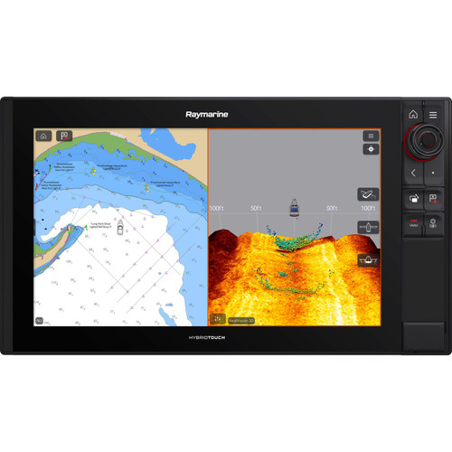 Raymarine Axiom Pro 16 RVX Multifunction Display, No Transducer, Navionics+ North America Charts, RealVision 3D Sonar, 1kW CHIRP Sonar, HybridTouch Control