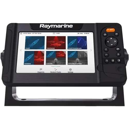 Raymarine Element 7 HV Chartplotter/Fishfinder Combo, No Transducer, Navionics+ US & Canada Charts