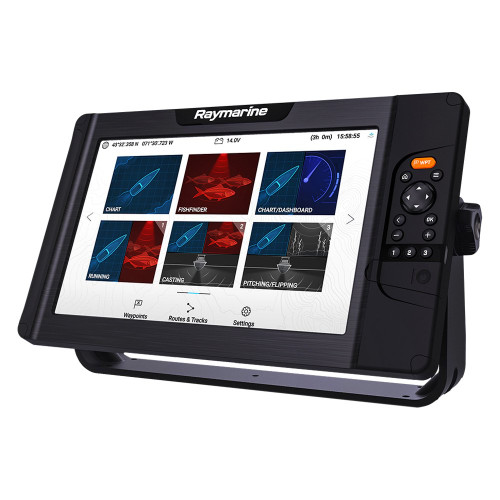 Raymarine Element 12 HV Fishfinder/Chartplotter, No Transducer, Navionics+ US & Canada - Apollo Lighting