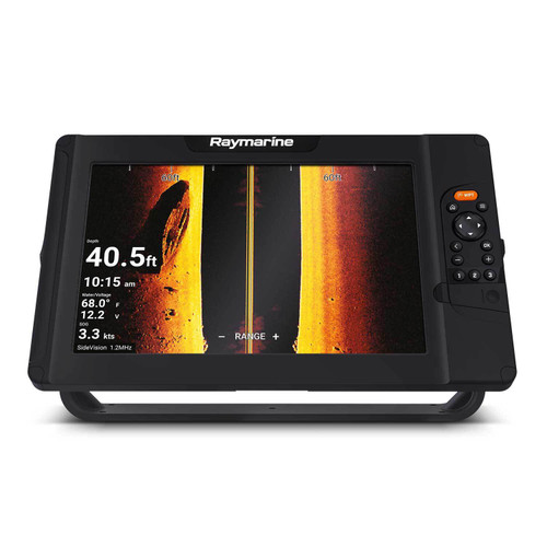 Raymarine Element 12 HV Fishfinder/Chartplotter Combo, HV-100 Transom Mount Transducer, Navionics+ US/Canada Charts