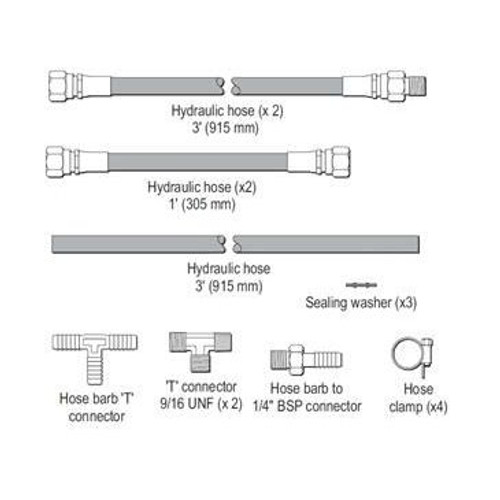 Raymarine - A18127 Hose Kit - For Verado Engines - Apollo Lighting