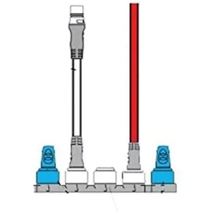 Raymarine SeaTalk NG Starter Kit, NMEA 2000 Compatible, 5-Way Connector, 2 Terminators, 3m Spur Cable, 2m Power Cable
